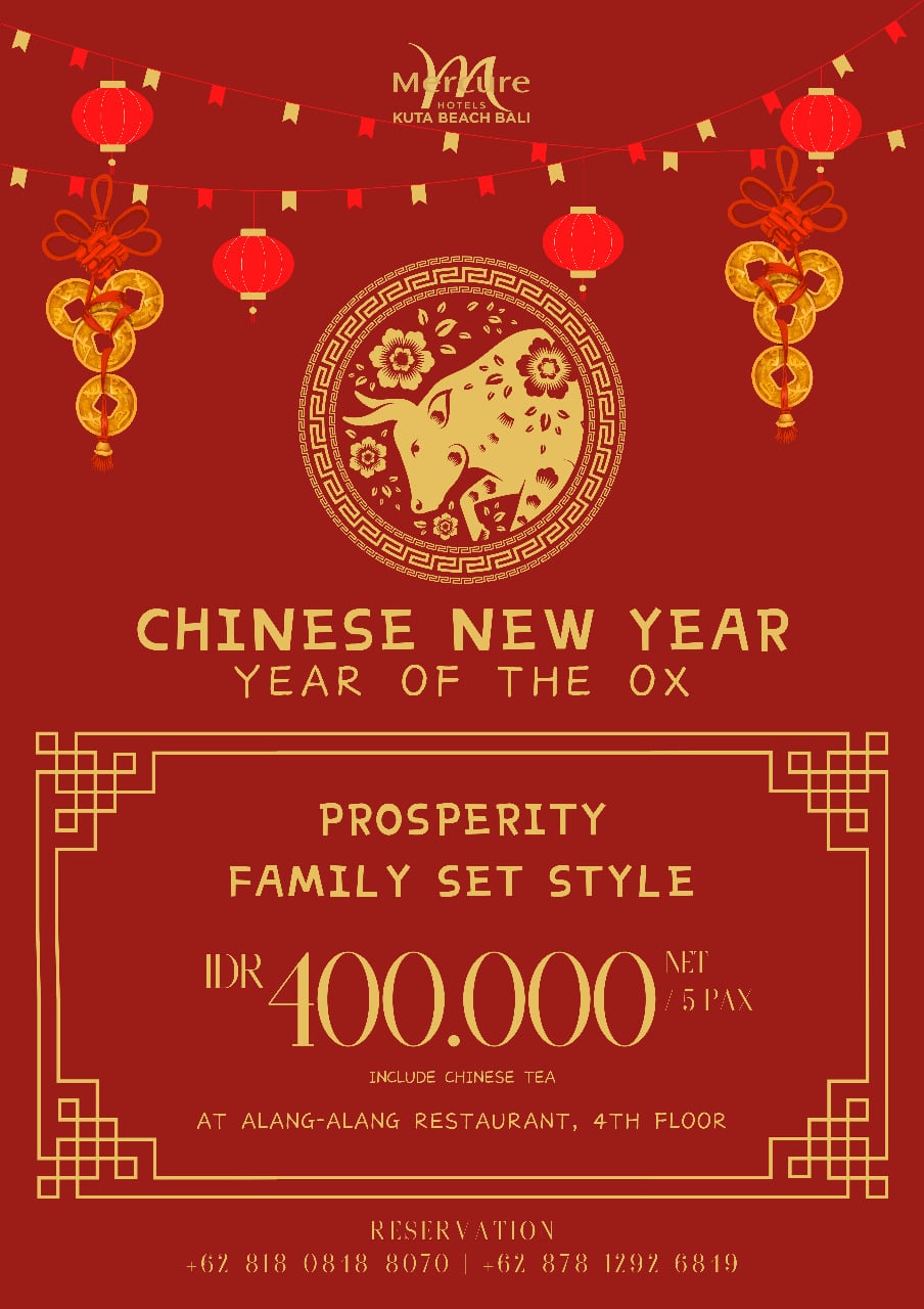 mercure kuta chinese new year promo image